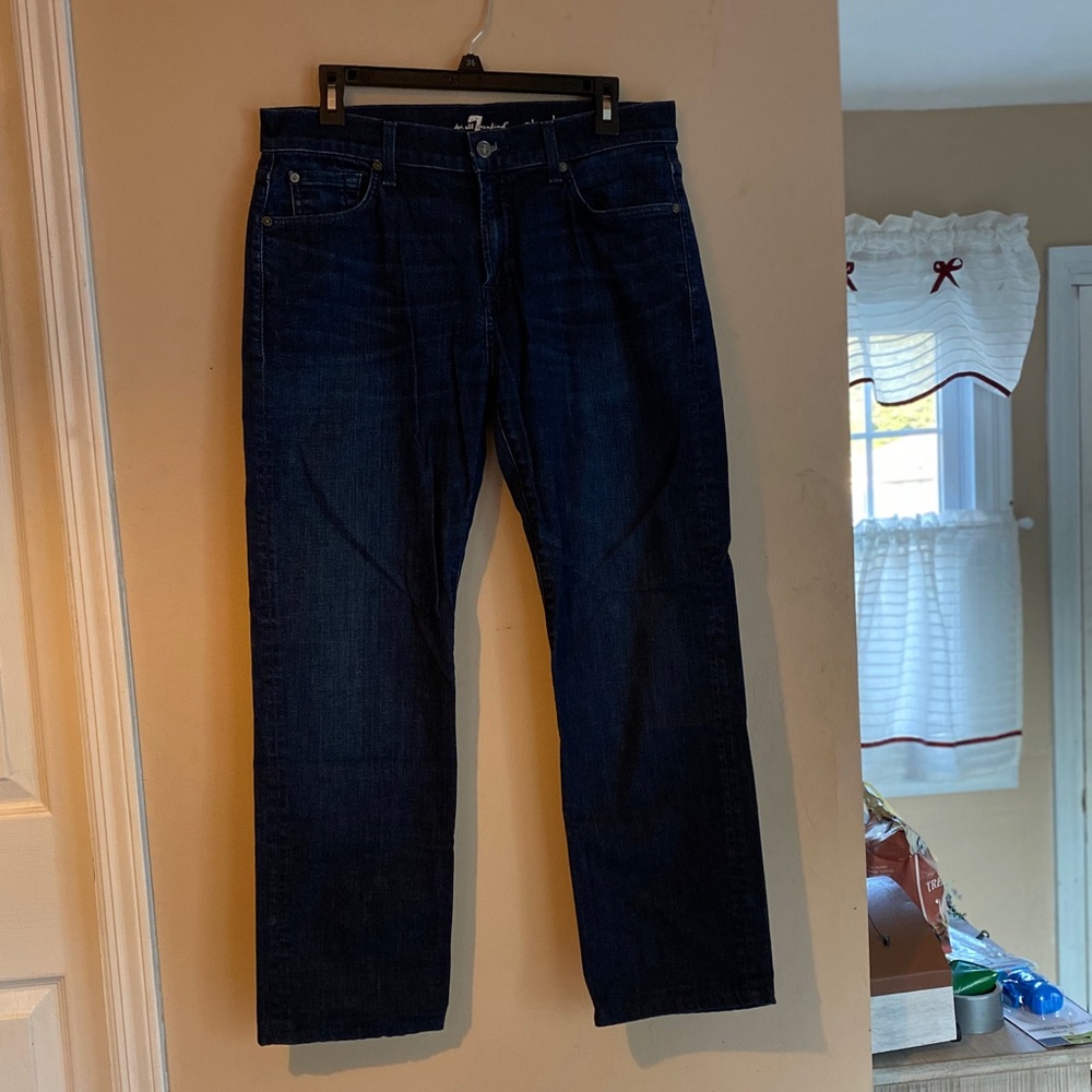 Men’s 7 For all mankind standard jeans 33